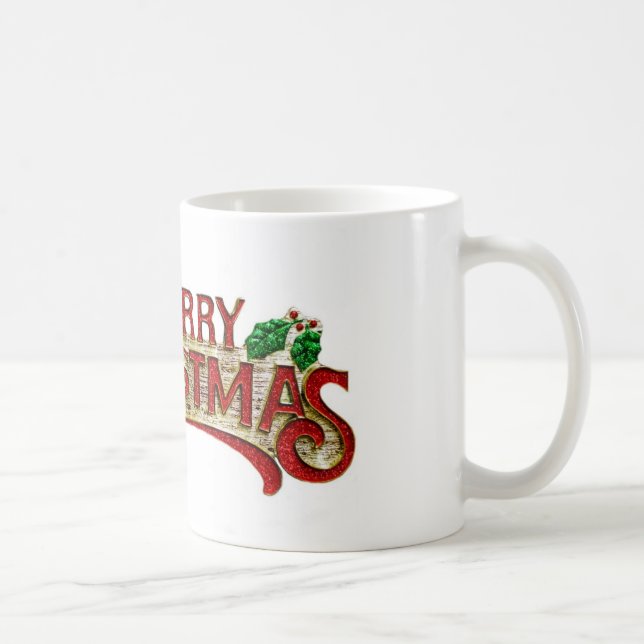 Merry Christmas Coffee Mug (Right)