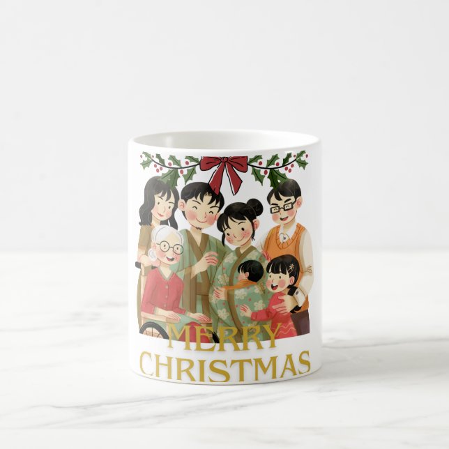 merry christmas  coffee mug (Center)