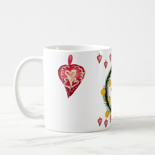 Merry Christmas Coffee Mug (Left)