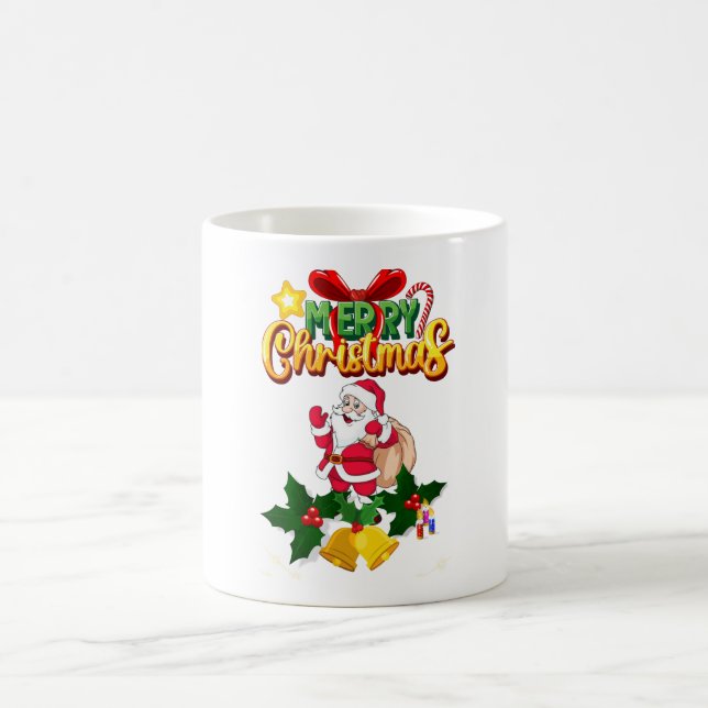 merry christmas coffee mug (Center)