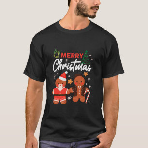 Merry Christmas Cookie Gingerbread Team Xmas Famil T-Shirt