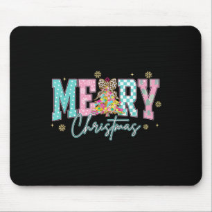 Merry Christmas Coquette, Retro Nk Christmas Men W Mouse Mat