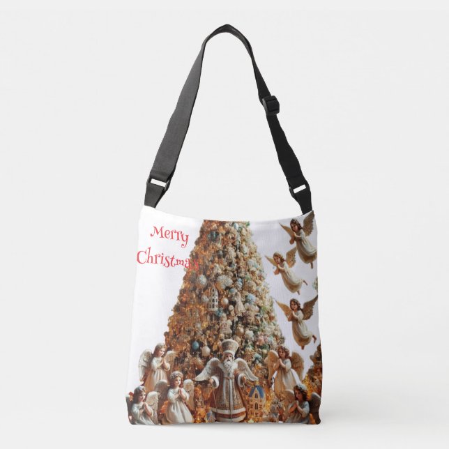 Merry christmas crossbody bag (Front)