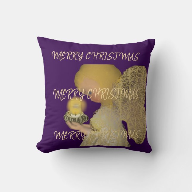 Merry Christmas Cushion (Front)