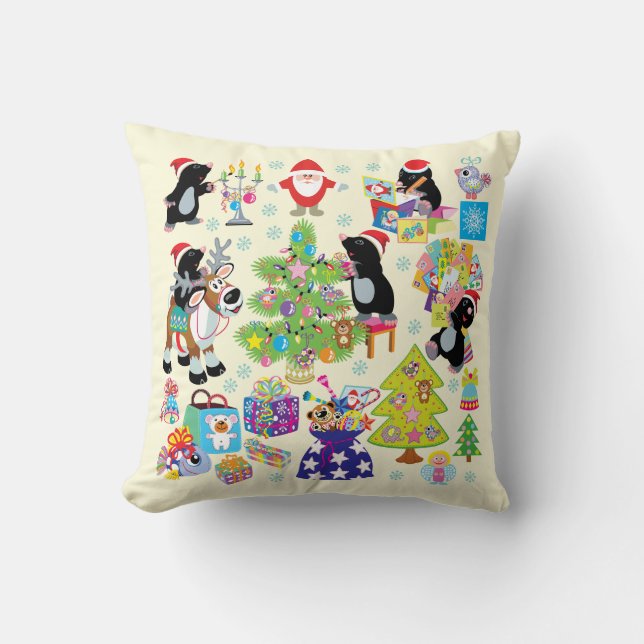 Merry Christmas Cushion (Front)