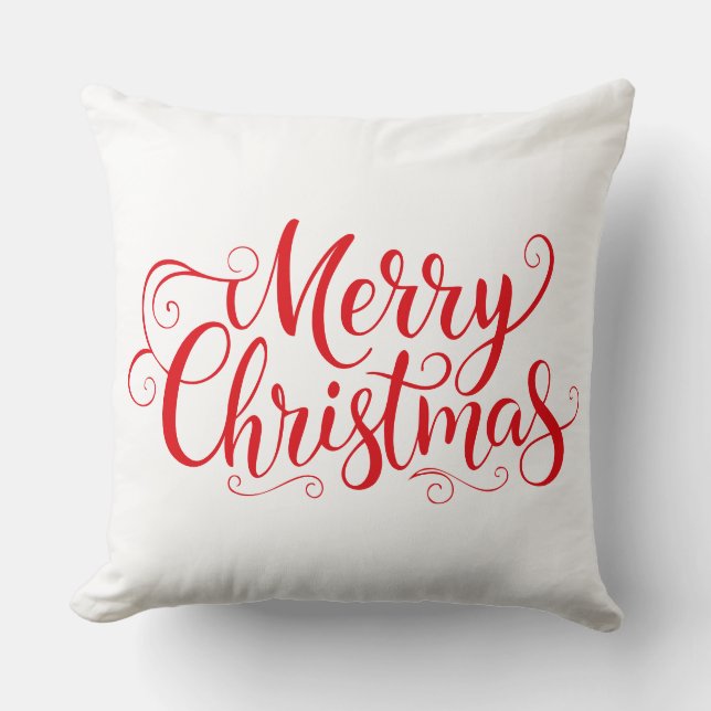 Merry Christmas  Cushion (Front)