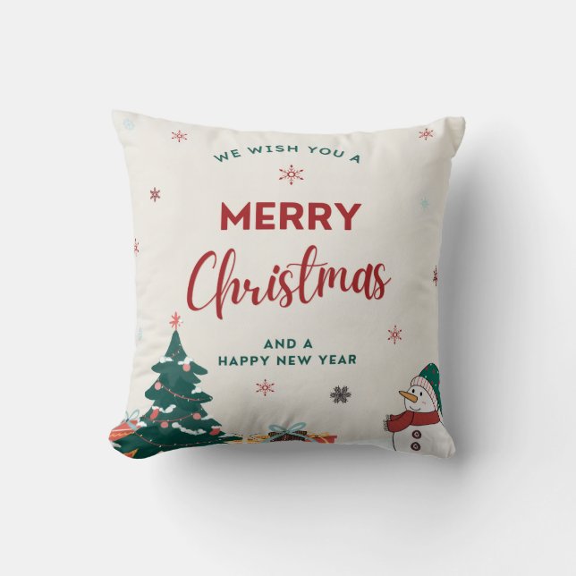 Merry Christmas Cushion (Front)
