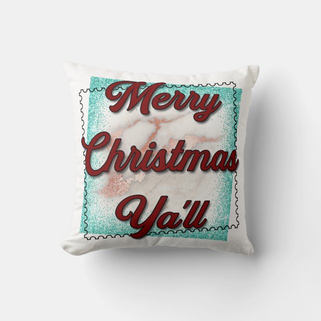 Merry Christmas Cushion (Front)