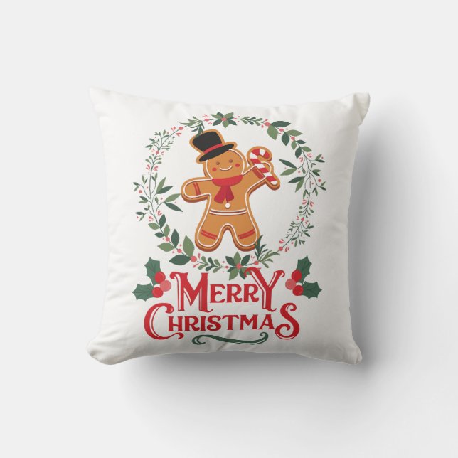 Merry Christmas Cushion (Front)