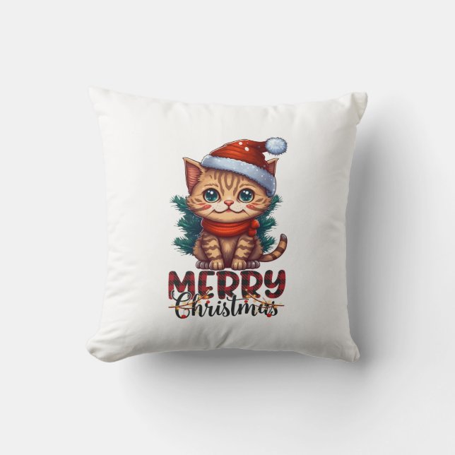 Merry Christmas Cushion (Front)