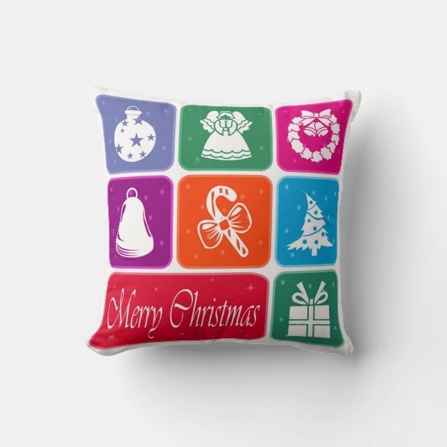 Merry Christmas Cushion (Front)