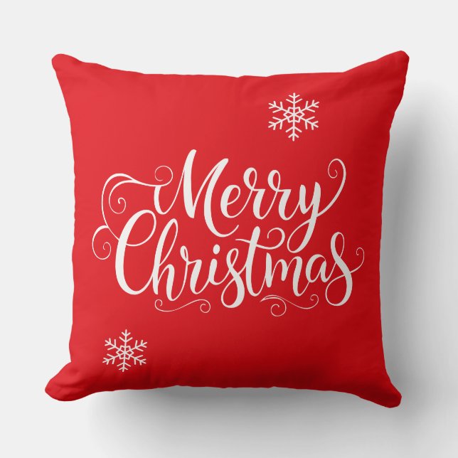 Merry Christmas  Cushion (Front)