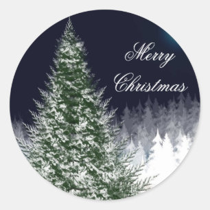 Merry Christmas Custom Holiday Card Envelope Seals