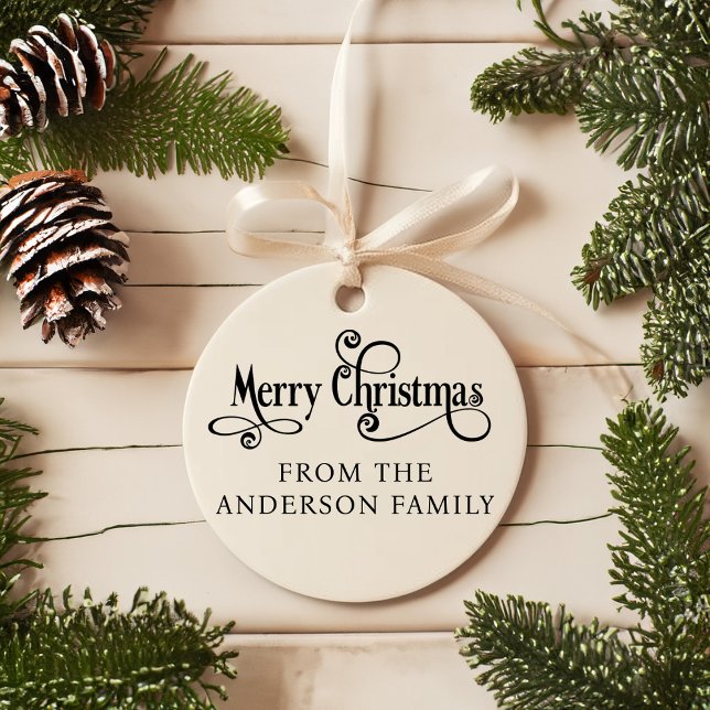 Merry Christmas Customer specific Rubber Stamp (Creator Uploaded)