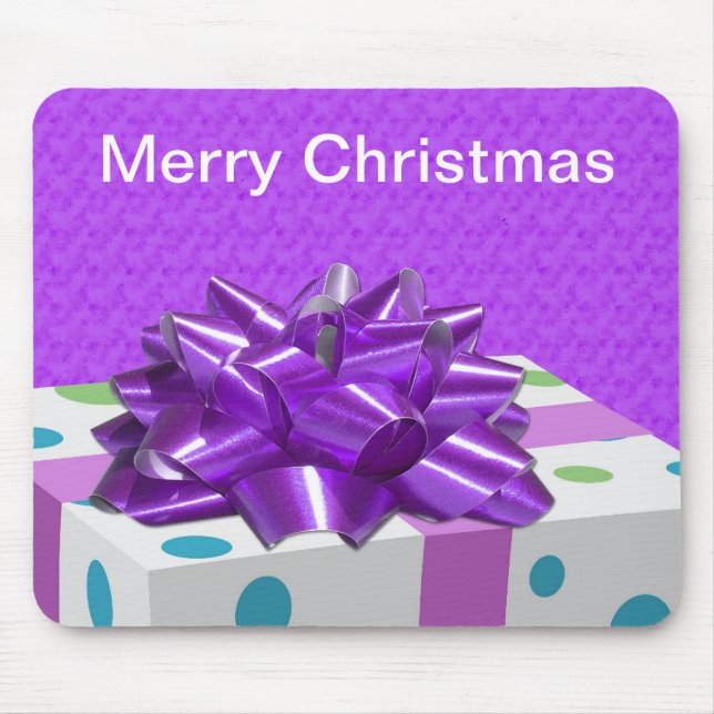 Merry Christmas Customisable Mouse Mat (Front)