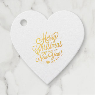 Merry Christmas Customised Favour Tags