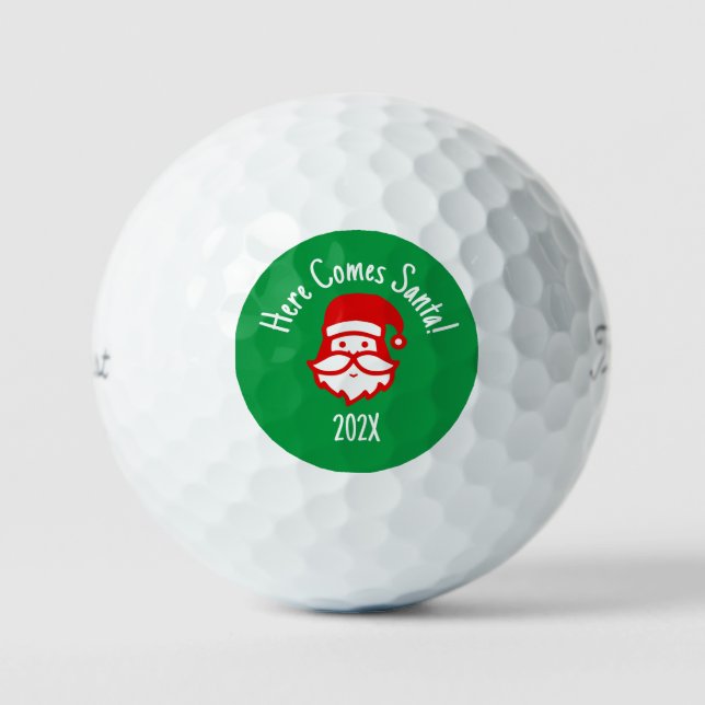 Merry Christmas Customised Golf Ball (Front)