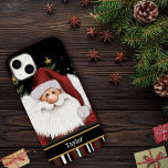 Merry Christmas Cute Santa Red Inspirivity Name Case-Mate iPhone 14 Plus Case<br><div class="desc">Merry Christmas! Get in the Christmas spirit with this fun, cute Santa Claus Inspirivity cell phone case. The festive case is perfect for teens or adults, and the name/one word personalised case will never get misplaced again. For more of my daily inspirational artwork, check out my Facebook and Instagram pages....</div>