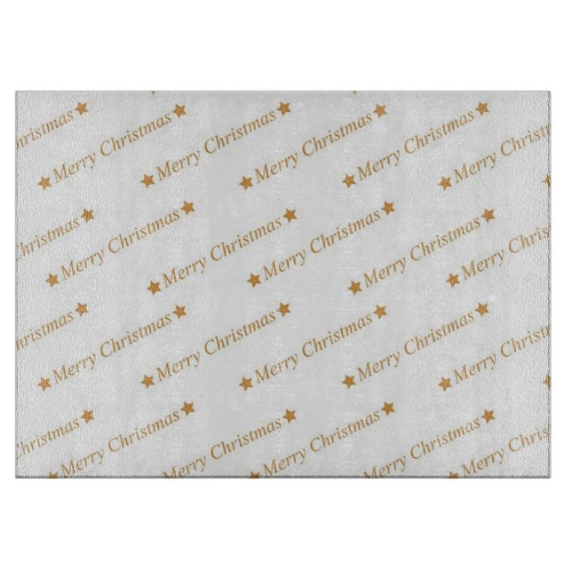 Merry Christmas Cutting Board (Front)