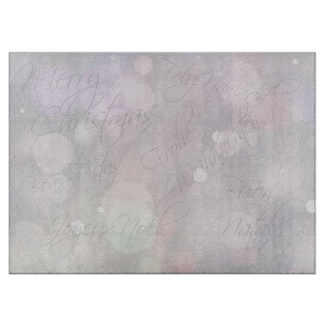 Merry Christmas Cutting Board (Front)