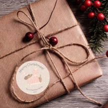 Merry Christmas Dachshund with Presents