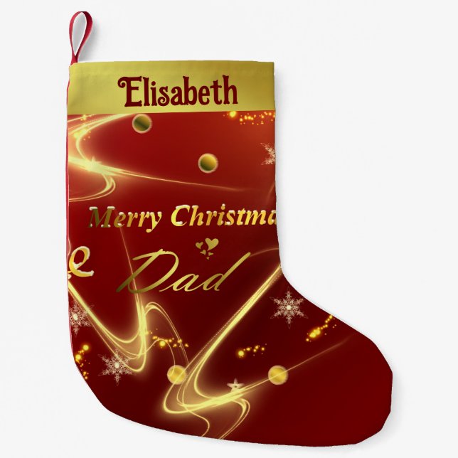 merry christmas dad stocking (Front)