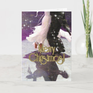 Merry Christmas Dancers PERSONALIZED Holiday Card
