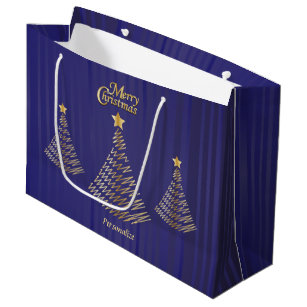 large paper christmas bolsas