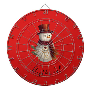 Merry Christmas Dart Board - Feliz Navidad