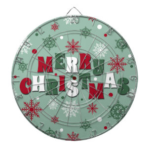 Merry Christmas Dartboard
