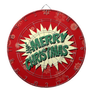 Merry Christmas Dartboard