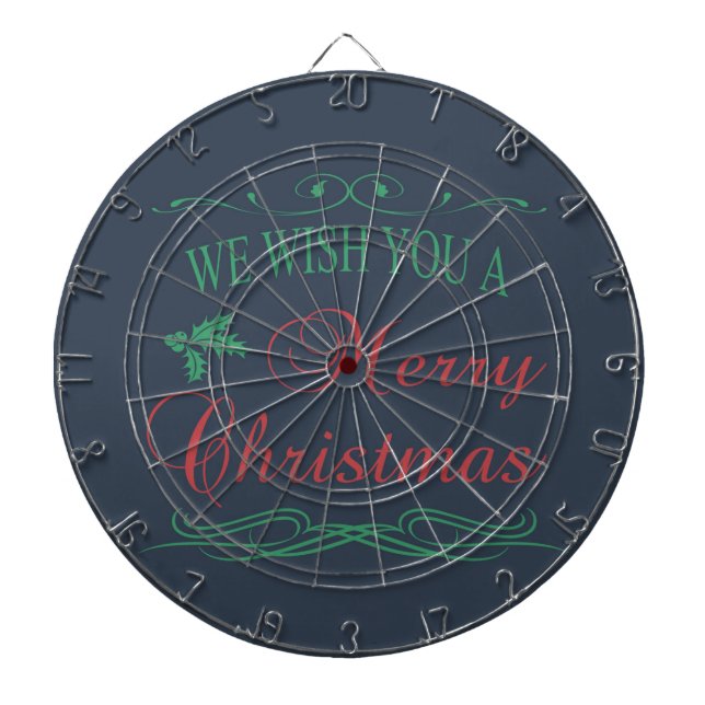 Merry Christmas Dartboard (Front)