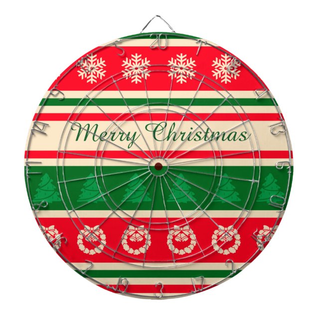Merry Christmas Dartboard (Front)