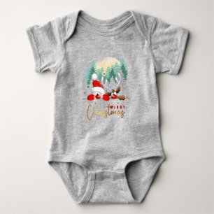 Merry Christmas Day   Baby Bodysuit