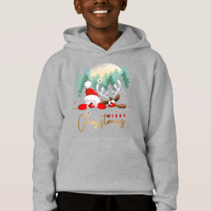 Merry Christmas Day   Kids Pullover Hoodie