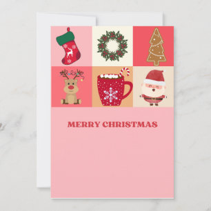 MERRY CHRISTMAS DECOR DESIGN HOLIDAY CARD