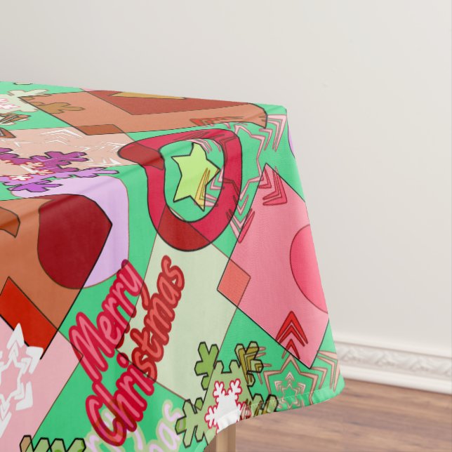 Merry Christmas decoration Tablecloth (In Situ)
