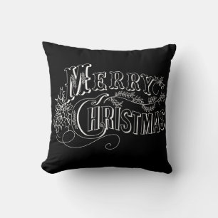 Merry Christmas Decorative Pillow