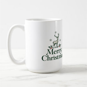 Merry Christmas Deer Mug