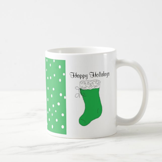 Merry Christmas Design Coffee Mug (Right)
