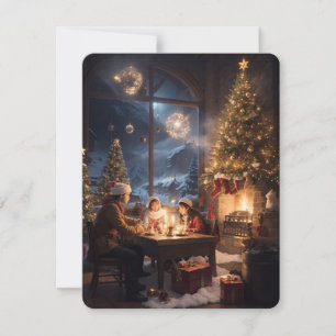 Merry Christmas Digital Download Holiday Card