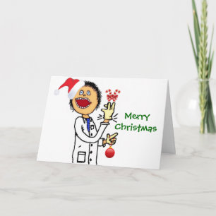 Merry Christmas Doctor Holiday Card