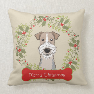 Merry Christmas Dog Breed Cushion