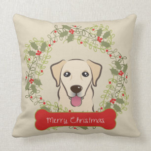 Merry Christmas Dog Breed Cushion