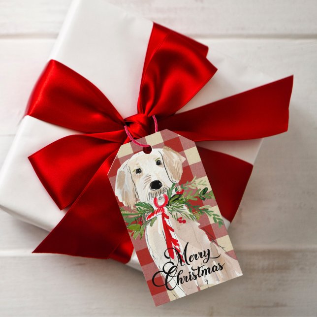 Merry Christmas Dog Gift Tags (Creator Uploaded)