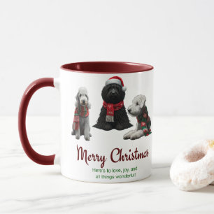 Merry Christmas Dogs Mug