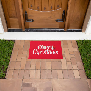 Merry Christmas Door Mat