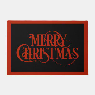 Merry Christmas Door Mat