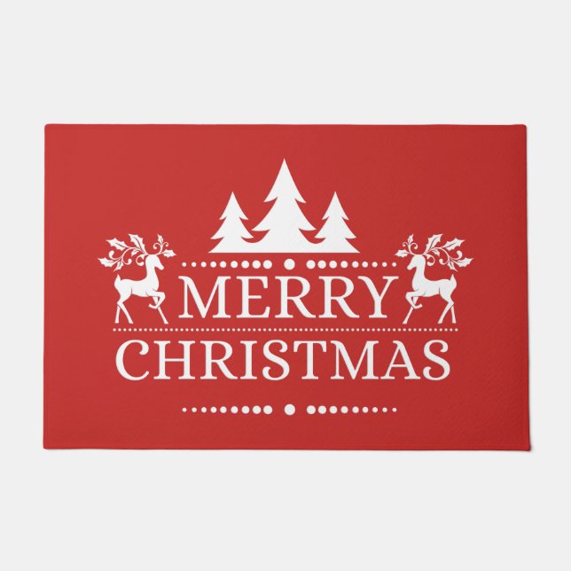 Merry Christmas Doormat (Front)