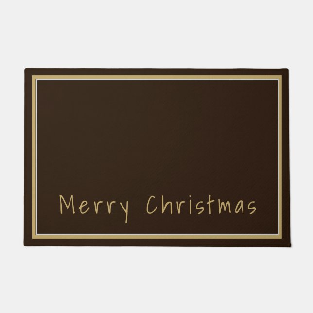 Merry Christmas Doormat (Front)